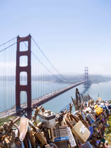 Kalifornien: Golden Gate Bridge