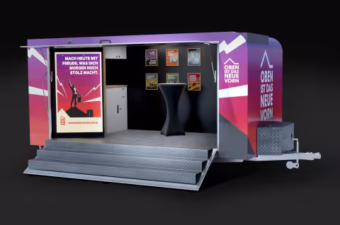 LIV Dachdecker: Dachdeckermobil 3D-Rendering